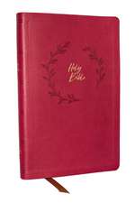 NKJV Holy Bible, Value Ultra Thinline, Pink Leathersoft, Red Letter, Comfort Print