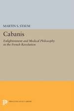 Cabanis: Enlightenment and Medical Philosophy in the French Revolution