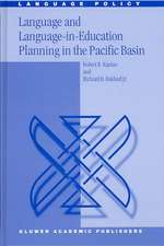 Language and Language-in-Education Planning in the Pacific Basin