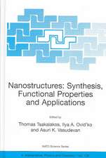 Nanostructures: Synthesis, Functional Properties and Applications