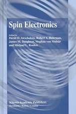 Spin Electronics