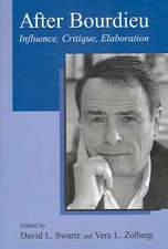 After Bourdieu: Influence, Critique, Elaboration