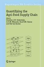 Quantifying the Agri-Food Supply Chain