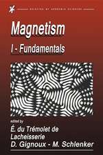 Magnetism: Fundamentals, Materials and Applications