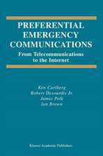 Preferential Emergency Communications: From Telecommunications to the Internet