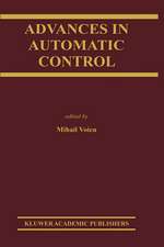 Advances in Automatic Control