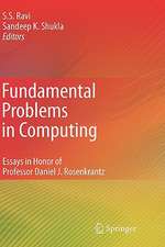 Fundamental Problems in Computing: Essays in Honor of Professor Daniel J. Rosenkrantz