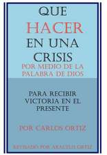 Que Hacer en Una Crisis