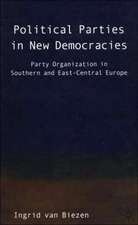 Political Parties in New Democracies: Party Organization in Southern and East-Central Europe