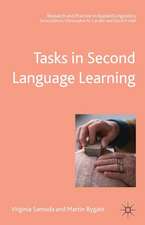 Tasks in Second Language Learning