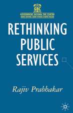 Rethinking Public Services