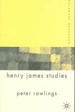 Palgrave Advances in Henry James Studies