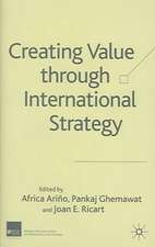 Creating Value through International Strategy