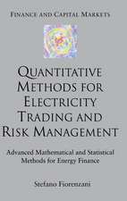 Quantitative Methods for Electricity Trading and Risk Management