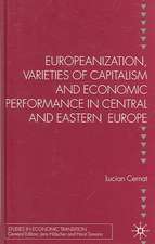 Europeanization, Varieties of Capitalism and Economic Performance in Central and Eastern Europe