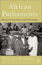 African Parliaments: Between Governance and Government