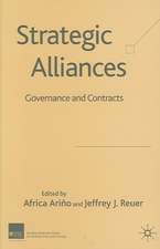 Strategic Alliances: Governance and Contracts