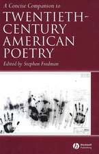 Concise Cmpn 2Oth Amer Poetry C