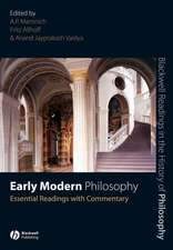 Early Modern Philosophy – Essential Readings with Commentary