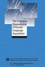 Cognitive Neuroscience of Second Language Acquisit ion