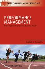 Performance Management – A New Approach for Driving Business