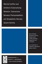 Marital Conflict and Children′s Externalizing Behavior – Interactions Between Parasympathetic and Sympathetic Nervous System Activity