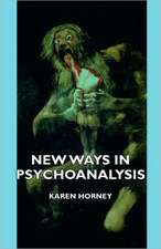 New Ways in Psychoanalysis