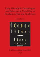 Early Microlithic Technologies and Behavioural Variability in Southern Africa and South Asia