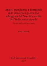 Analisi tecnologica e funzionale dell'industria in pietra non scheggiata del Neolitico medio dell'Italia settentrionale