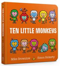 Ten Little Monkeys Board Book