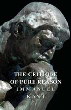 The Critique of Pure Reason