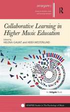 Collaborative Learning in Higher Music Education