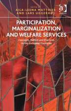 Participation, Marginalization and Welfare Services: Concepts, Politics and Practices Across European Countries