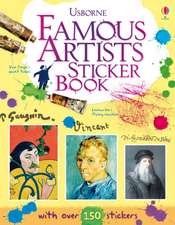 Famous Artists Sticker Book