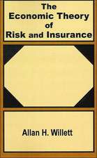 The Economic Theory of Risk and Insurance