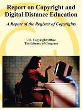 Report on Copyright and Digital Distance Education