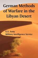 German Methods of Warfare in the Libyan Desert