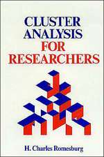 Cluster Analysis for Researchers