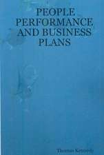 People Performance and Business Plans