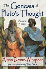 The Genesis of Plato's Thought: Second Edition