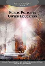 Public Policy in Gifted Education