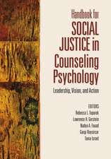 Handbook for Social Justice in Counseling Psychology: Leadership, Vision, and Action