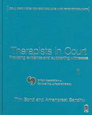 Therapists in Court: Providing Evidence and Supporting Witnesses