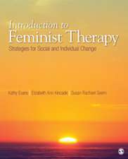 Introduction to Feminist Therapy: Strategies for Social and Individual Change