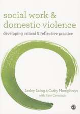 Social Work and Domestic Violence: Developing Critical and Reflective Practice