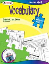 The Reading Puzzle: Vocabulary, Grades 4-8