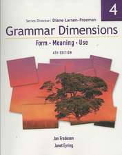 Grammar Dimensions, Book 4