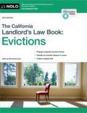 The California Landlord's Law Book: Evictions