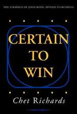 Certain to Win