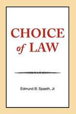 Choice of Law